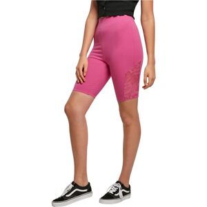 Urban Classics Dam hög midja spetsfickade cykelshorts - Shorts Urban Classics Dam hög midja spetsfickade cykelshorts - Shorts