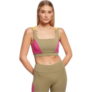 Urban Classics Ladies Color Block Bra - Sports Supportive M Urban Classics Ladies Color Block Bra - Sports Supportive M