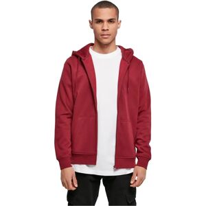 Build Your Brand Heavy Zip Hoody - Rød - Hættetrøje Build Your Brand Heavy Zip Hoody - Rød - Hættetrøje