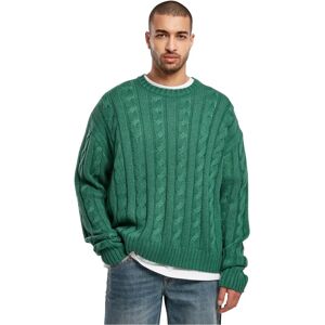 Urban Classics Boxy Sweater - Klassisk kabelstickad tröja - Tröja Urban Classics Boxy Sweater - Klassisk kabelstickad tröja - Tröja