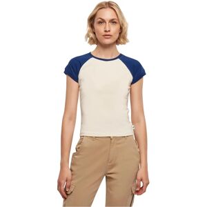 Urban Classics Ladies Organic Stretch Retro Baseball Shirt - T-shirt Urban Classics Ladies Organic Stretch Retro Baseball Shirt - T-shirt
