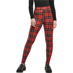 Urban Classics Damer 5XL Rød Tynd Pasform Leggings - Leggings Urban Classics Damer 5XL Rød Tynd Pasform Leggings - Leggings