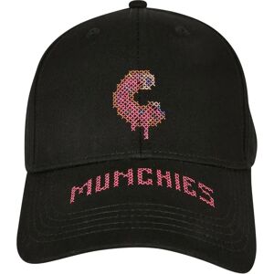 Cayler & Sons Munchie Stitches Curved Cap - Streetwear, Unisex, Schwarz/Multicolor Cayler & Sons Munchie Stitches Curved Cap - Streetwear, Unisex, Schwarz/Multicolor