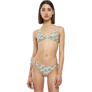 Dámské trojúhelníkové bikini Urban Classics - Nastavitelný, Vzor, Elastický Dámské trojúhelníkové bikini Urban Classics - Nastavitelný, Vzor, Elastický