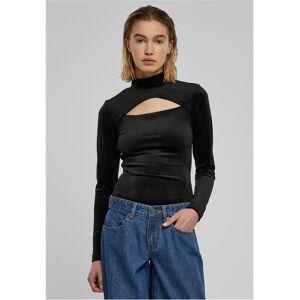 Urban Classics S Velvet Cut-Out Turtleneck Body - bodysuit Urban Classics S Velvet Cut-Out Turtleneck Body - bodysuit