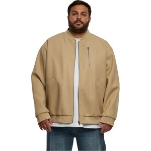 Urban Classics L Oversized beige bomberjacka - Jacka Urban Classics L Oversized beige bomberjacka - Jacka