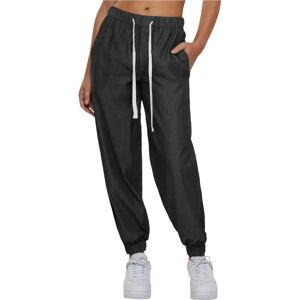 Urban Classics Dames Joggingbroek - Zwart - Casual, Middenhoog Tailleband Urban Classics Dames Joggingbroek - Zwart - Casual, Middenhoog Tailleband