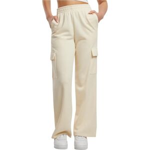 Urban Classics Dambaggy lätta frotté träningsbyxor - Beige - Träningsbyxor Urban Classics Dambaggy lätta frotté träningsbyxor - Beige - Träningsbyxor