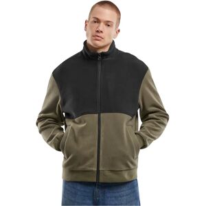 Urban Classics Colour Block Polar Fleece Jacket - Jacket Urban Classics Colour Block Polar Fleece Jacket - Jacket
