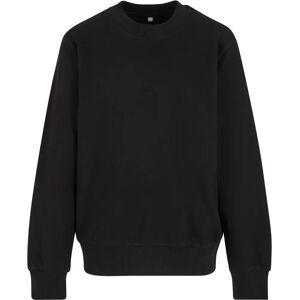Urban Classics Jongens sweatshirt Light Terry Crew zwart - sweatshirt Urban Classics Jongens sweatshirt Light Terry Crew zwart - sweatshirt
