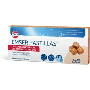Emser Pastillas Salado Caramelo - Pastillas para la garganta Emser Pastillas Salado Caramelo - Pastillas para la garganta
