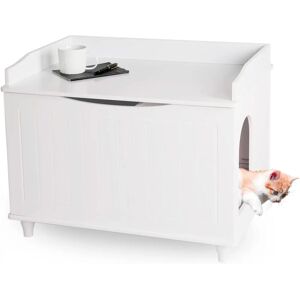 WONDERMAKE Katzenschrank - Großer Holz-Katzenhaus & Katzenklo-Verkleidung WONDERMAKE Katzenschrank - Großer Holz-Katzenhaus & Katzenklo-Verkleidung