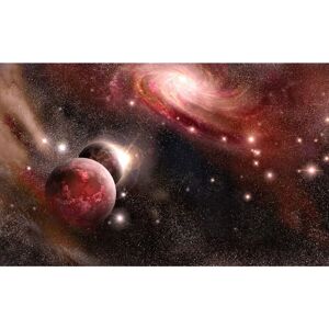 PAPERMOON Universum mit Planeten Wallpaper - Tapete PAPERMOON Universum mit Planeten Wallpaper - Tapete
