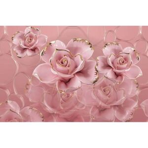 PAPERMOON Blumen Fototapete - Muster mit Blumen - Tapete PAPERMOON Blumen Fototapete - Muster mit Blumen - Tapete