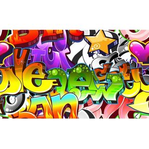 PAPERMOON Graffiti Tapete - Hochwertiger Digitaldruck - 4x2,6m PAPERMOON Graffiti Tapete - Hochwertiger Digitaldruck - 4x2,6m