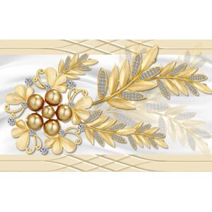 PAPERMOON Blumen Muster Wandbild - Wandbild PAPERMOON Blumen Muster Wandbild - Wandbild