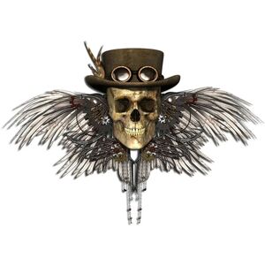 PAPERMOON Steampunk Toten Kopf Fototapete - Wandbild PAPERMOON Steampunk Toten Kopf Fototapete - Wandbild