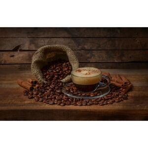 PAPERMOON Margareth Perfucio Kaffeezeit Wandbild - Wandbild PAPERMOON Margareth Perfucio Kaffeezeit Wandbild - Wandbild