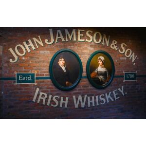 PAPERMOON Ziegelwand Jameson Irish Whiskey Dublin Museum Tapete - Vlies PAPERMOON Ziegelwand Jameson Irish Whiskey Dublin Museum Tapete - Vlies