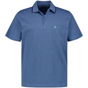 Ragman Blau Poloshirt Jacquard T-Shirt - Oberbekleidung Ragman Blau Poloshirt Jacquard T-Shirt - Oberbekleidung