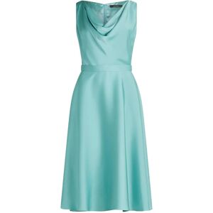 Vera Mont Elegantes Grünes Satin Cocktailkleid - Cocktail Dress Vera Mont Elegantes Grünes Satin Cocktailkleid - Cocktail Dress