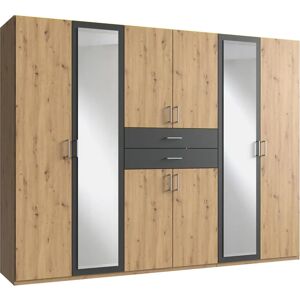Wimex Diver Kleiderschrank mit Spiegel, 270cm - Kleiderschrank Wimex Diver Kleiderschrank mit Spiegel, 270cm - Kleiderschrank