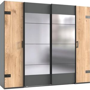 WIMEX Stockholm Kleiderschrank - Industrial-Look, Rustikale Optik - Schrank WIMEX Stockholm Kleiderschrank - Industrial-Look, Rustikale Optik - Schrank