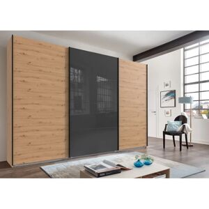 WIMEX Norderstedt - Schwebetürenschrank grau Artisan Eiche WIMEX Norderstedt - Schwebetürenschrank grau Artisan Eiche