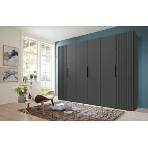 WIMEX Andorra Kleiderschrank - 6-türig, 300x216cm, Schwarz WIMEX Andorra Kleiderschrank - 6-türig, 300x216cm, Schwarz