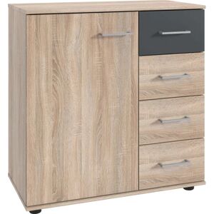 WIMEX Taiga Sideboard - Eiche Sägerau Nachbildung/Graphit - 81x41x83 cm WIMEX Taiga Sideboard - Eiche Sägerau Nachbildung/Graphit - 81x41x83 cm