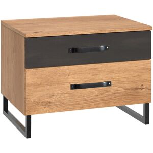 Mid.You Éjjeliszekrény - Dió és Grafit - Nightstand Mid.You Éjjeliszekrény - Dió és Grafit - Nightstand