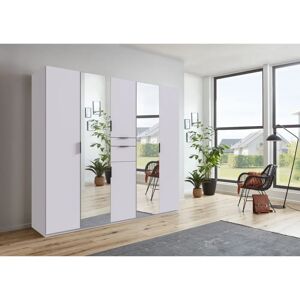 Wimex Moldau Kleiderschrank - 6 Türen mit Spiegel - Flexible Aufbewahrung Wimex Moldau Kleiderschrank - 6 Türen mit Spiegel - Flexible Aufbewahrung