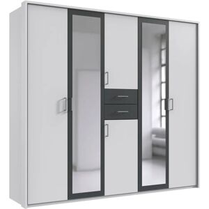 Wimex Diver Kleiderschrank mit Spiegel, Schubladen - Schrank Wimex Diver Kleiderschrank mit Spiegel, Schubladen - Schrank