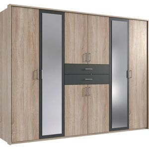 Wimex Diver Kleiderschrank - Drehtürenschrank mit Spiegel, 270cm breit Wimex Diver Kleiderschrank - Drehtürenschrank mit Spiegel, 270cm breit