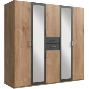 WIMEX Diver Kleiderschrank mit Spiegel, 225cm breit - Schrank WIMEX Diver Kleiderschrank mit Spiegel, 225cm breit - Schrank