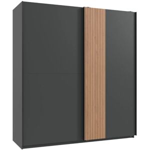 WIMEX Lüneburg Kleiderschrank - Schwarz & Artisan Eiche - 180x198x65 cm WIMEX Lüneburg Kleiderschrank - Schwarz & Artisan Eiche - 180x198x65 cm