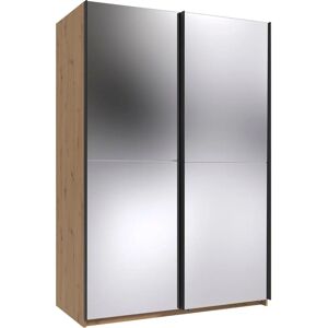 WIMEX Mugano HERO Artisan Eiche Kleiderschrank - 2 Spiegeltüren WIMEX Mugano HERO Artisan Eiche Kleiderschrank - 2 Spiegeltüren