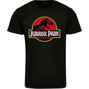 Merchcode Jurassic Park Logo Tee - T-shirt - casual, black, S Merchcode Jurassic Park Logo Tee - T-shirt - casual, black, S