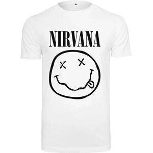 MERCHCODE Nirvana Lithium Tricou - Unisex Alb L MERCHCODE Nirvana Lithium Tricou - Unisex Alb L