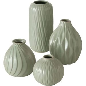 Boltze Zalina Lot de 4 Vases - 9-20 cm, Ø 9-12 cm - Vase - Publicité Boltze Zalina Lot de 4 Vases - 9-20 cm, Ø 9-12 cm - Vase - Publicité