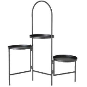 Support pour Plantes Boltze 2032924 - Métal Noir Intérieur - Publicité Support pour Plantes Boltze 2032924 - Métal Noir Intérieur - Publicité