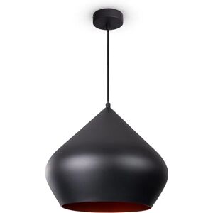 Lámpara Colgante Paco Home Negro Cobre - Industrial 38cm Lámpara Colgante Paco Home Negro Cobre - Industrial 38cm
