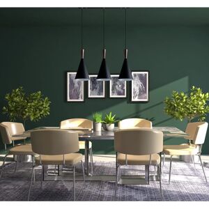 Lámpara Colgante Paco Home Cobre Negro - Comedor - Cable Ajustable 1,5m Lámpara Colgante Paco Home Cobre Negro - Comedor - Cable Ajustable 1,5m