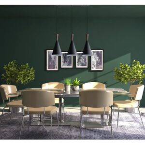 Lámpara Colgante Paco Home Cobre-gris - Cable 1,5m - 3 Fuentes Luminosas Lámpara Colgante Paco Home Cobre-gris - Cable 1,5m - 3 Fuentes Luminosas