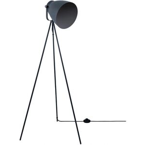 Paco Home Lámpara de Pie Moderna Industrial - E27 - Gris Paco Home Lámpara de Pie Moderna Industrial - E27 - Gris