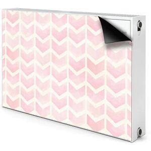 Bluedecor - Różowe wektory - Pink - Mata magnetyczna na kaloryfer Bluedecor - Różowe wektory - Pink - Mata magnetyczna na kaloryfer