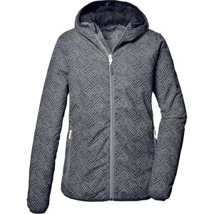 Killtec Women's Functional Jacket with Hood - Lightweight, Packable, Navy - Jacket Killtec Women's Functional Jacket with Hood - Lightweight, Packable, Navy - Jacket