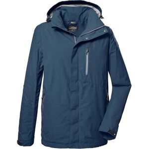 Killtec Men's Dark Blue Functional Jacket - Waterproof, Removable Hood Killtec Men's Dark Blue Functional Jacket - Waterproof, Removable Hood