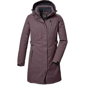 killtec Dames Functionele Parka KOW 303 WMN - Paars - 48 killtec Dames Functionele Parka KOW 303 WMN - Paars - 48