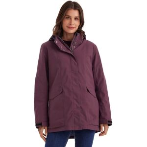 KILLTEC Damen Lila (pflaume) Wasserdichte Jacke - Jacke KILLTEC Damen Lila (pflaume) Wasserdichte Jacke - Jacke
